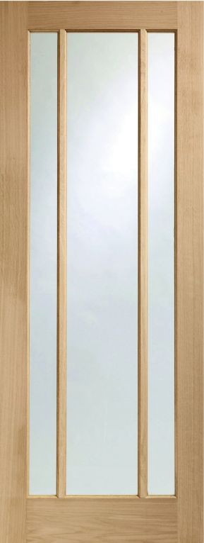 XL Worcester Glazed Unfinished Oak Internal Door 